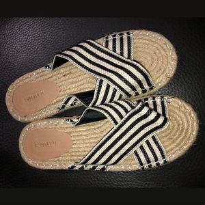 Forever 21 Espadrille Slide Sandals